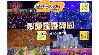 日本旅遊｜あしかがフラワーパーク｜Beautiful wisteria Ashikaga Flower Park｜鬼滅之刃的聖地｜日本第一燈光秀超夢幻的紫藤花｜栃木縣足利花卉公園｜日本生活Vlog