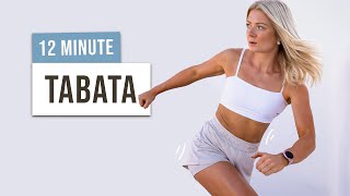 12 MIN HIIT Calorie Burn TABATA Workout - Full Body, No Equipment, No Repeat