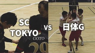 #SepakTakraw 第29回全日本セパタクロー選手権大会 Men's Div SC TOKYO 対 日体G ＃セパタクロー