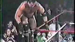 5mtl.com presents Awesome Mike Awesome breaking the ECW ring