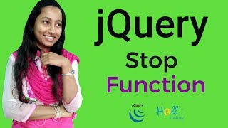 jQuery Basic Tutorial (Bangla) | jQuery stop function