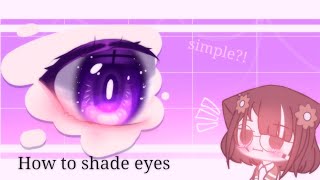 [ ⑅ ] how to shade eyes tutorial☜ *.◌