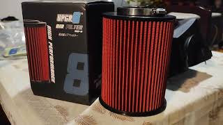 Volvo V40 T4 1.6T change air filter stock to UPGR8 air filter