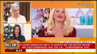 Youweekly.gr: Απίστευτες σπόντες του πάνελ της Καινούργιου για την Ελένη Μενεγάκη