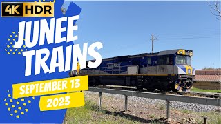 Junee Trains September 13 2023 4K