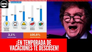 ¡LA SUBA DE PRECIOS NO TIENE FIN! EN TEMPORADA DE VACACIONES TE DESCOSEN