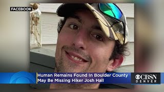 Human Remains Found In Boulder County May Be Missing Hiker Josh Hall