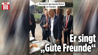 Eines der letzten Videos von Franz Beckenbauer aufgetaucht