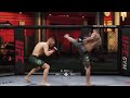 ufc3 ハイキックをダッキングで避けてカウンター