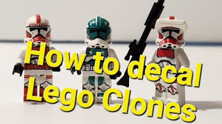 How to decal Lego Clones (Jonak Toys decals)