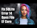Fixing SQLite Error 14: Unable to Open Database File in EF Core Code First