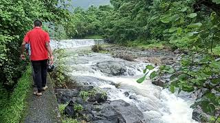 Kelva Dam ! #travel #waterfall #moonsoon #youtubevideo #nature #palghar #youtubeshorts #mountain