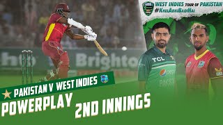 Powerplay | Pakistan vs West Indies | 3rd ODI 2022 | PCB | MO2T