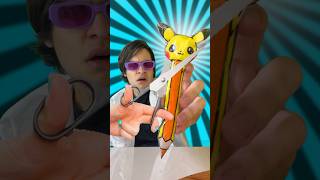 abri a CANETA SQUISHY do PIKACHU e…