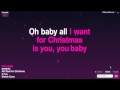 Mariah Carey-All I want for Christmas is you (Karaoke)