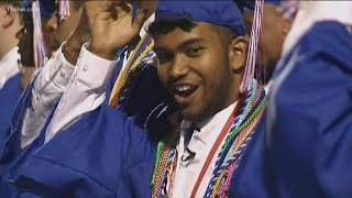 He lost his parents and overcame homelessness. Now he's graduating from high school