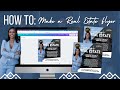 How To Make a Real Estate Flyer For Your Business On Canva | Easy Step By Step Tutorial