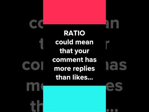 What Does Ratio Mean On TikTok? #shorts - YouTube