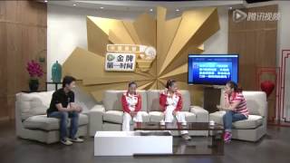 2012-08-08【金牌第一時間】之鄧琳琳眭祿 Deng Linlin Sui Lu 3/3