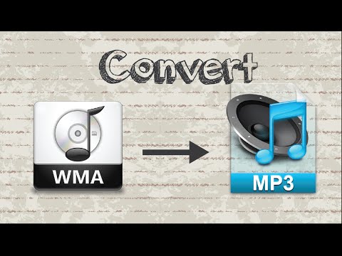 How to convert WMA to MP3 format How to convert WMA to MP3 format
