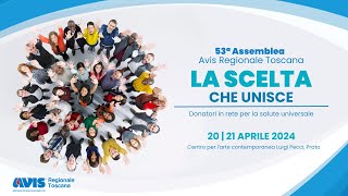 53^ Assemblea Avis Regionale Toscana