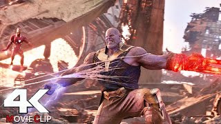Avengers Vs Thanos Titan Battle Scene In Hindi - Avengers Infinity War Movie CLIP HD