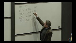 Introduction to algorithms: Euclid's method - Oxford Mathematics 1st Year Student Lecture