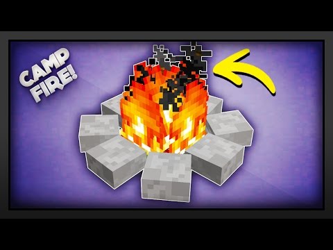 Minecraft - How To Make A Campfire Minecraft - How To Make A Campfire