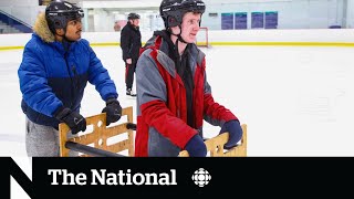 #TheMoment an Ottawa father invented skating aid for his son