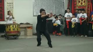 北勝蔡李佛 陳順明師傅 連環扣打拳 八卦棍