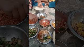 ଛାତ ଉପରେ ଶୀତ ସକାଳର ଭାଇ ଭ ଉଜ ସହିତ ପଖାଳ 😋🌶️ ପସରା