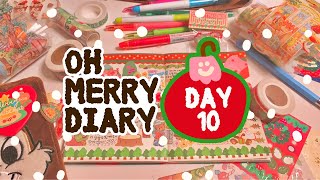 해리포터 개구리 초콜렛 온날! 새로 깐 이쁜 문구들로 다꾸하기 | 오메다 | Oh Merry Diary🎄