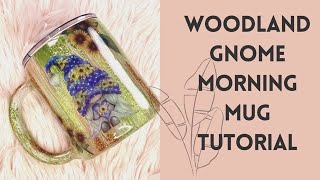 Woodland Gnome brush stroke Tumbler Tutorial