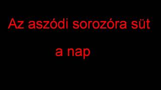 Az aszódi sorozóra süt a nap