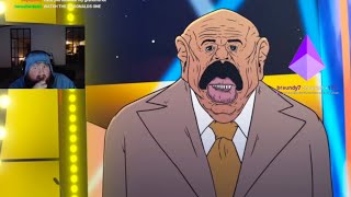 CaseOh Reacts To MeatCanyon Animation Steve Harvey 😭