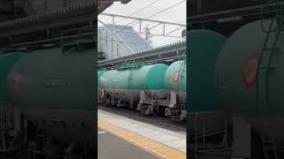 中央西線貨物列車『EF64形電気機関車』＋タキ　#shorts #鉄道 #youtubeshorts