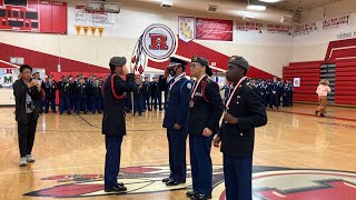 WRHS JROTC Drill Down Knockout at Ripon JROTC Drill Competition March 2024