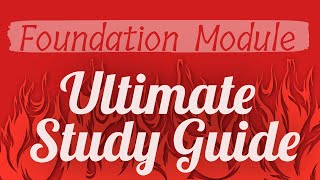Ultimate Study Guide | Foundation Module