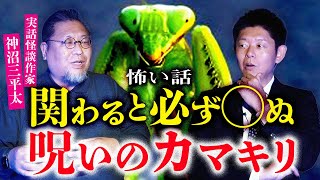 三千の怪談を持つ【神沼三平太】関わると○ぬ 呪いのカマキリ 実話怪談作家の聞いたことない怪奇話『島田秀平のお怪談巡り』