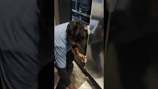 #dekhiye built-in fridge kaise install Hoti hai.. Siemens 👍