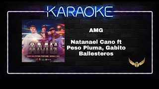 AMG | Karaoke | • Peso Pluma × Natanael Cano × Gabito Ballesteros