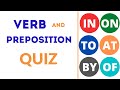 Verb with Preposition Test – English Grammar