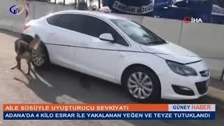 ADANA’DA 4 KİLO ESRAR İLE YAKALANAN YEĞEN VE TEYZE TUTUKLANDI