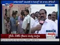 kakinada municipal election ycp ex mla kannababu clash with police fires on tdp govt tv5 news