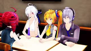 A friendly dinner【 MMD 】