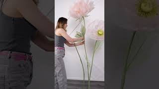 Giant Handmade Silk Flowers