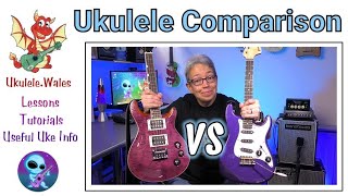 Electric Ukulele Comparison - Fanner Exosphere vs Flight Vanguard