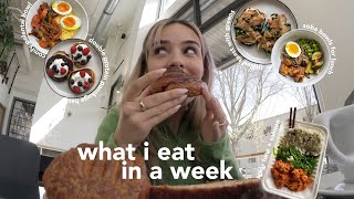 What I Eat in A Week to Feel Good | simple recipes at home