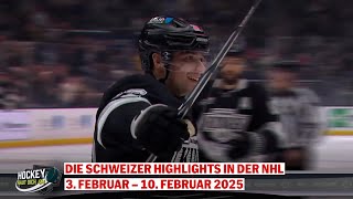 Schweizer NHL Highlights🏒 Week 19 (04.02.-10.02.) I NHL 2024/2025