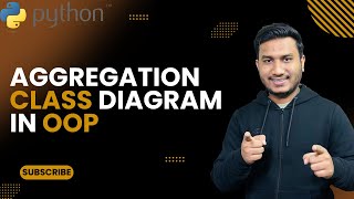 Aggregation class diagram in OOP | The Complete Python Course | Basic to Advance | Python Tutorial